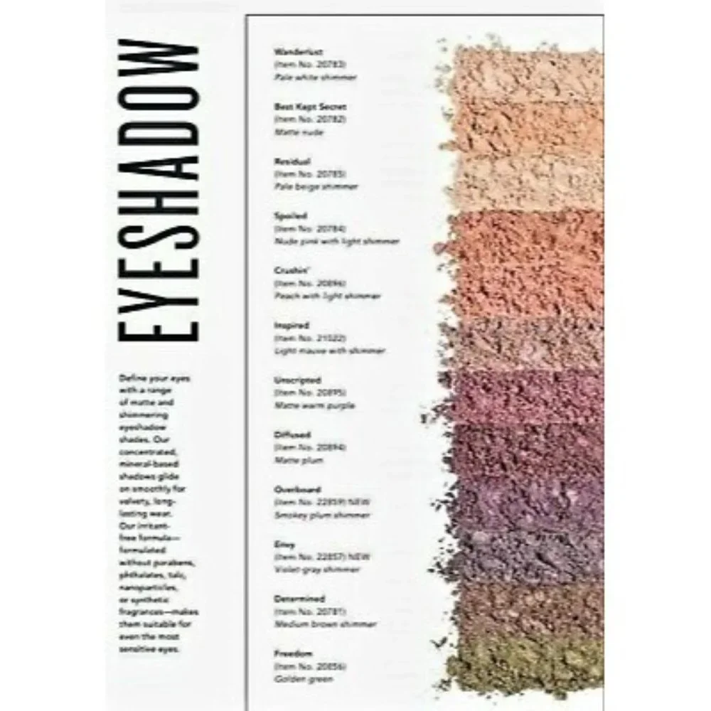Savvy Mineral By Young Living‎ Eyeshadow Inspired Bundle of 3